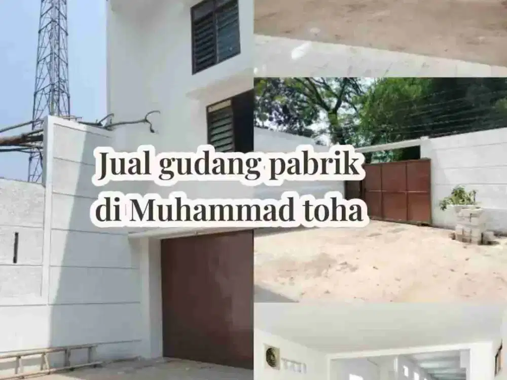 dijual Gudang di Muhammad toha Bandung