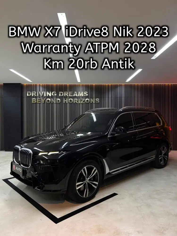 BMW X7 Xdrive40i XLine 2023 Hitam Km20rb D1858AKL
