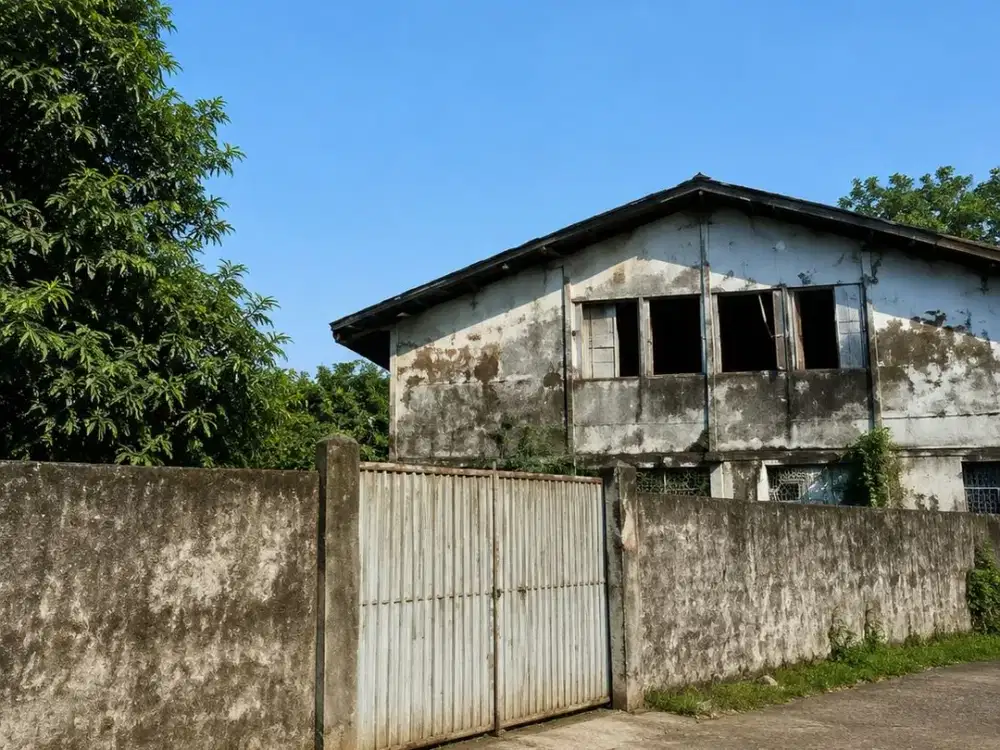 DIJUAL TANAH KAVLING EX PABRIK GENTENG COCOK BANGUN CLUSTER /KOSKOSAN PONDOK BENDA, PAMULANG TANGERANG SELATAN