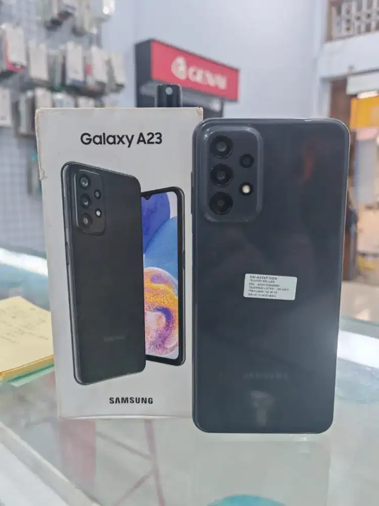 Samsung galaxy A23 ram 6+6/128gb lengkap
