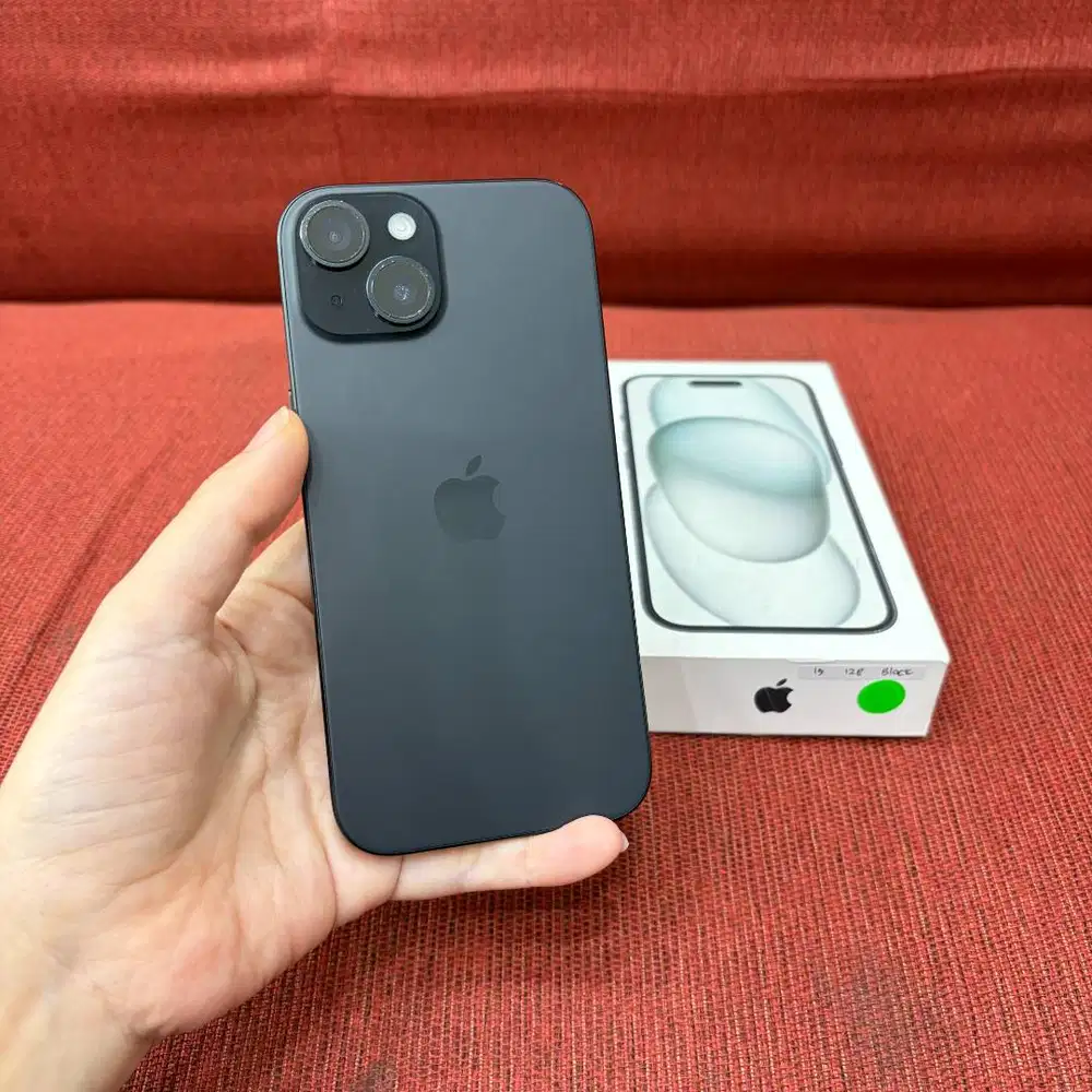 iPhone 15 128GB Blue Fullset second iBox