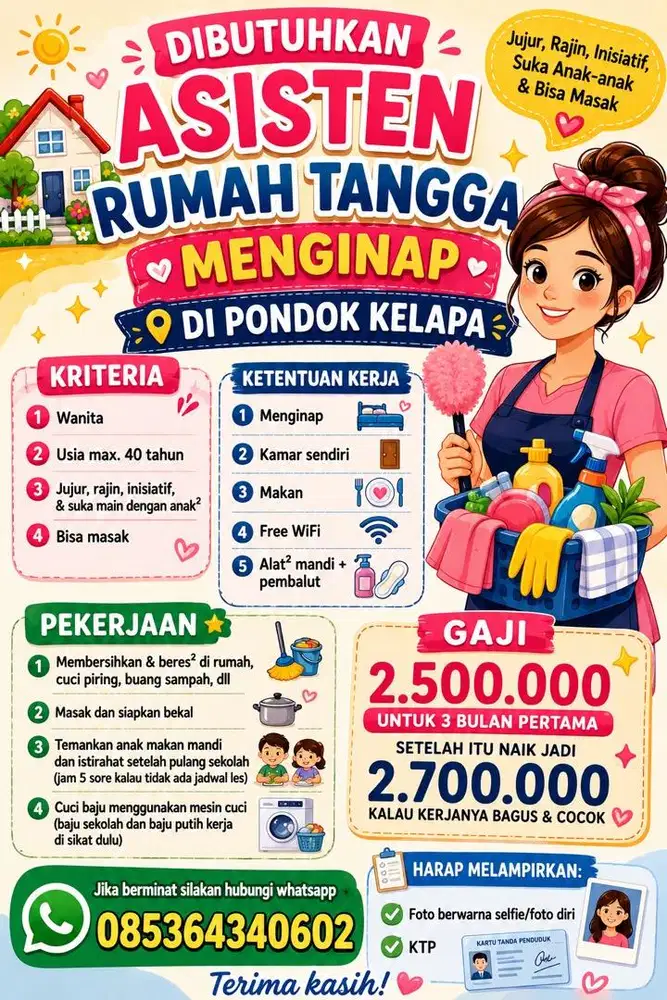 Lowongan kerja ART