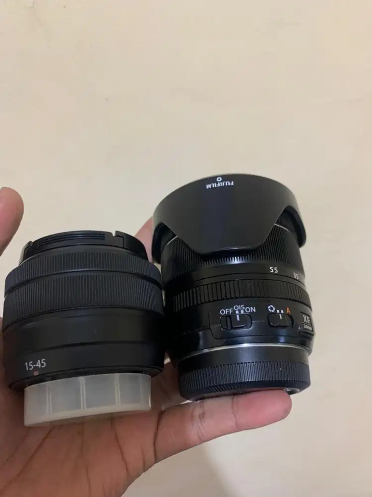 Kit fujifilm 1855 & 1545 mm