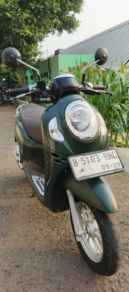 Honda Scoopy prestige keyless km baru 23 ribu B DKI