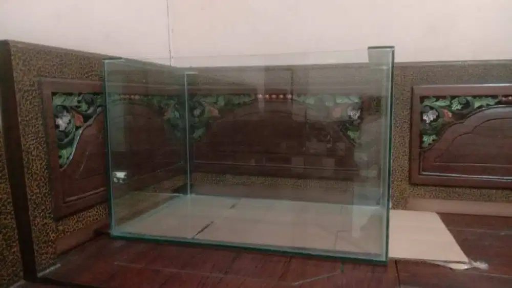 Akuarium 62x42x40 baru