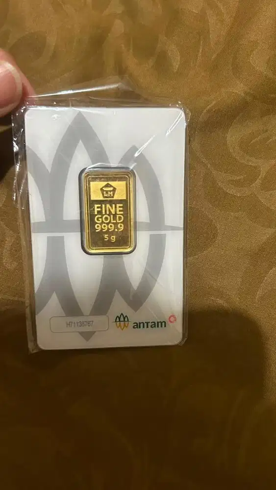Bismillah dijual Emas Antam 5grm