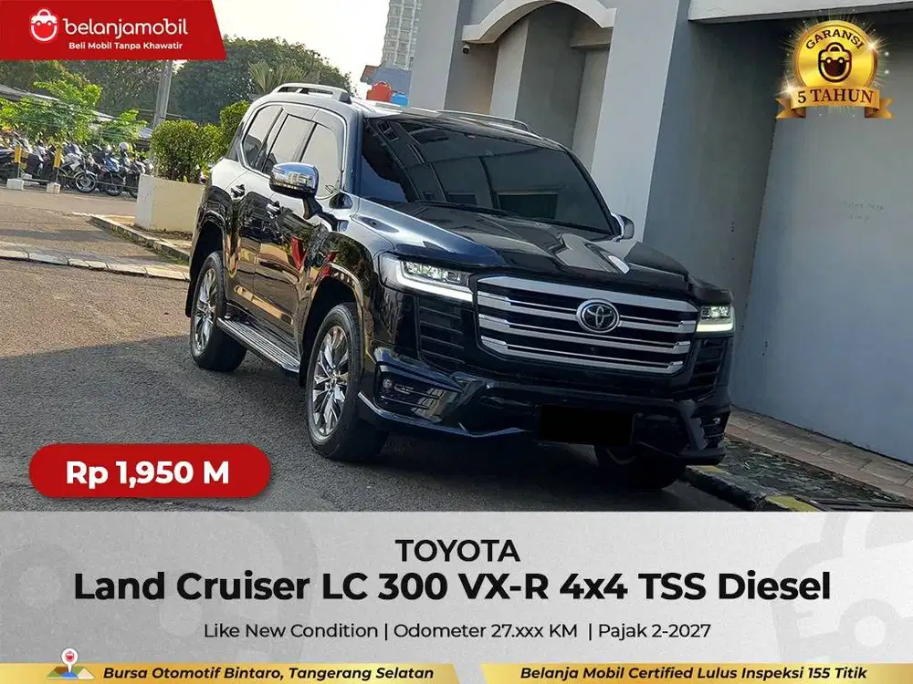 [ 4x4 ] Toyota Land Cruiser LC 300 VX-R VXR TSS Diesel AT 2023/2024