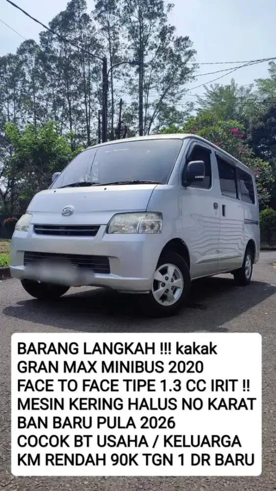 GRAN MAX 2020/ GRANMAX 2020/GRANDMAX 2020 MINIBUS SEMPURNA SEHAT BAGUS