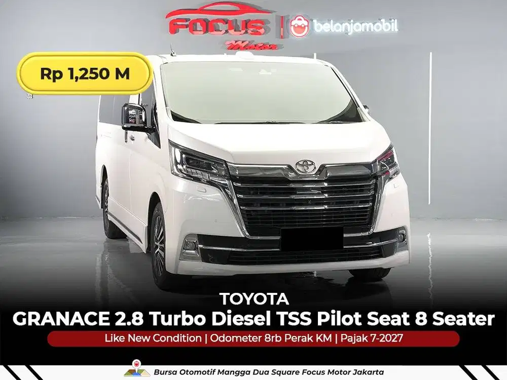 [ LOW KM 8RB ] Toyota GRANACE 2.8 Turbo Diesel TSS 8 Seater 2023 2024