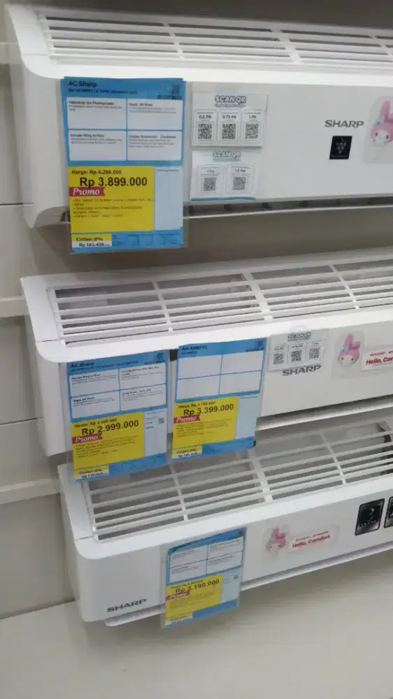 AC Sharp 05 pk free pengiriman