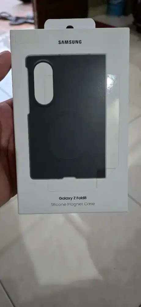 Case Casing Original Samsung Z Fold 8 Silicone Magnet Case