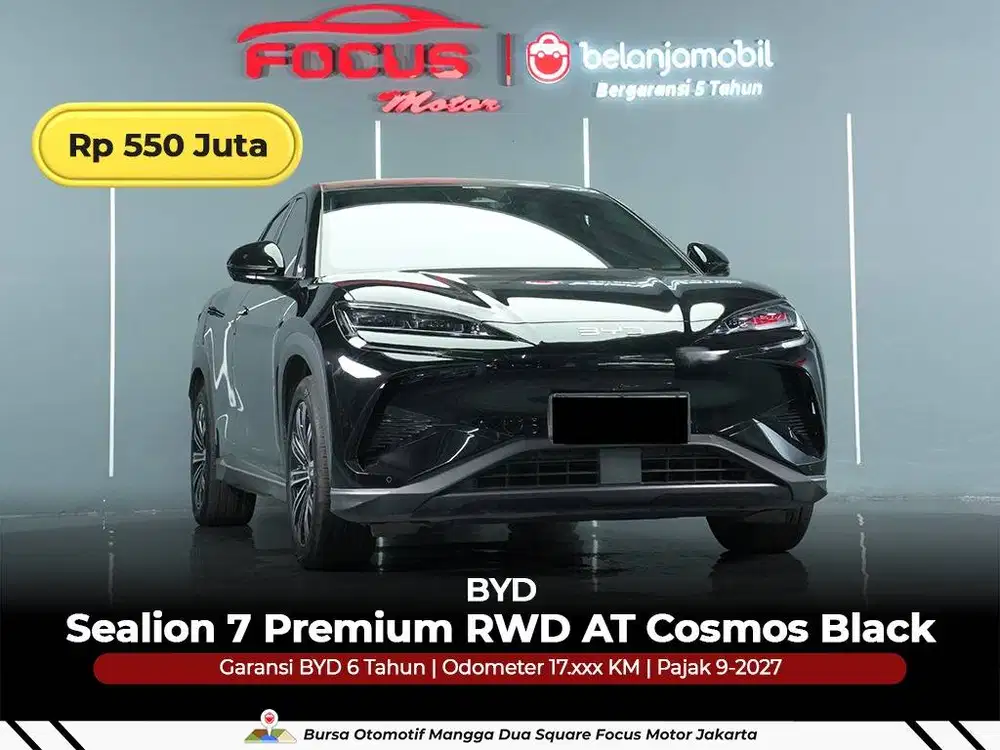 [ BERGARANSI ] BYD Sealion 7 Premium RWD AT 2025/2026