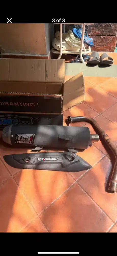 Knalpot TZM vario 125