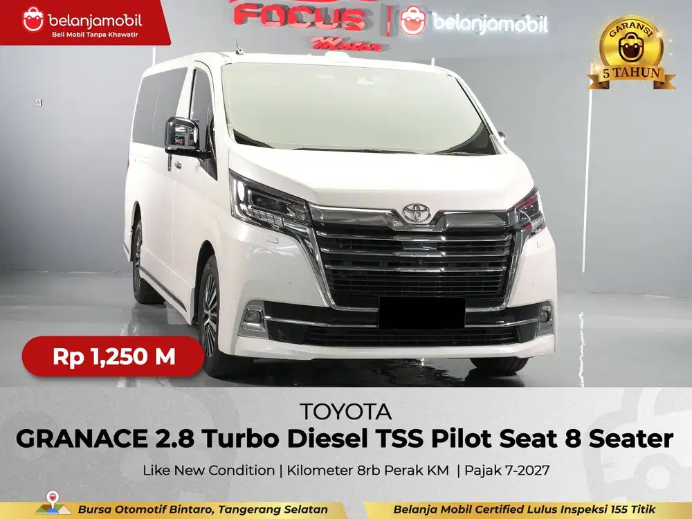 [ LOW KM 8RB ] Toyota GRANACE 2.8 Turbo Diesel TSS 8 Seater 2023/2024
