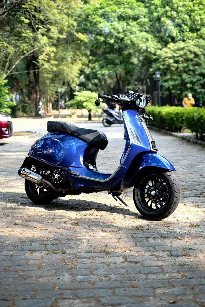 VESPA SPRINT 150 MODIFKASI GANTENG MURAH