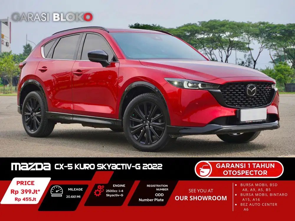 Mazda CX5 - Mazda CX-5  Skyactiv-G 2.5L KURO 2022