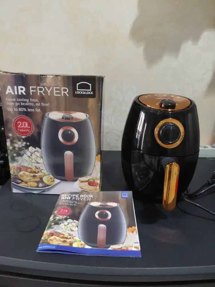 Jual murah air fryer lock and lock 2.0L,bgs&normal,harga 400 ribu nego