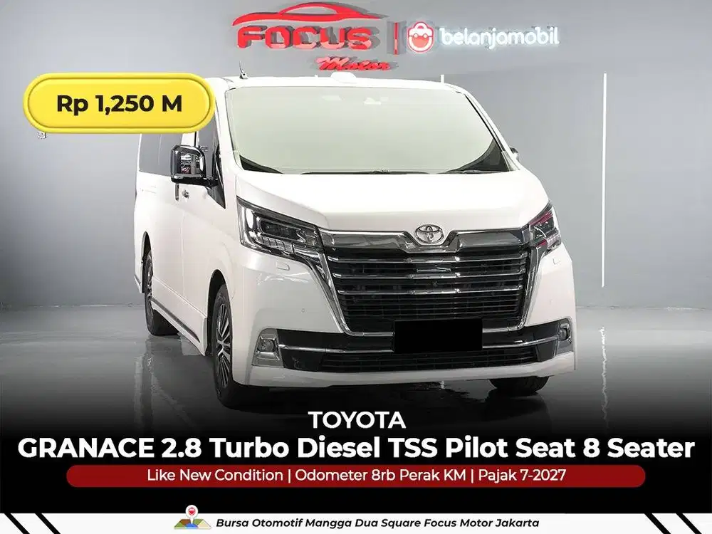 [ LOW KM 8RB ] Toyota GRANACE 2.8 Turbo Diesel TSS 8 Seater 2023/2024