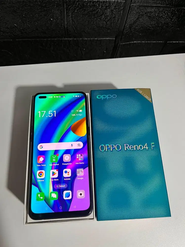 Oppo reno 4F 8/128gb fullset