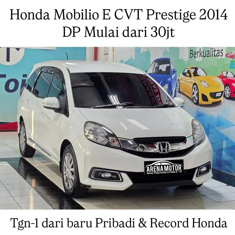 [KM 70rb] Mobilio E Prestige 2014 CVT Antik Tgn 1 # Honda 1.5 Matic