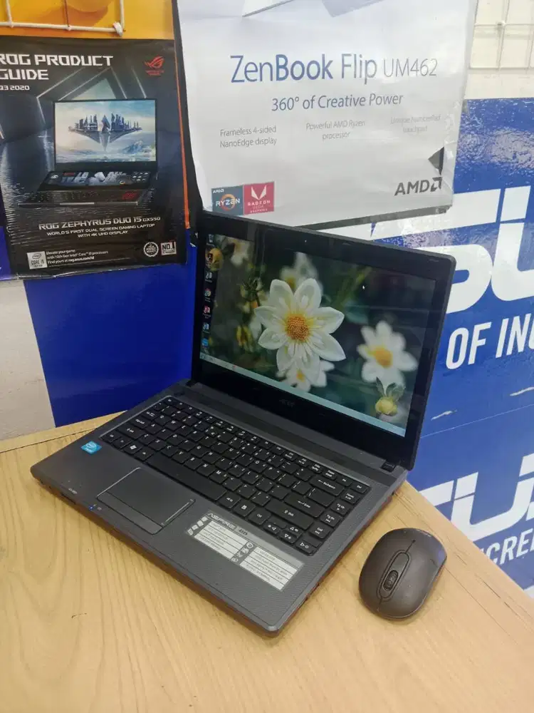 PROMO AGUSTUS SIAP SKRIPSI LAPTOP ACER 4349 CELERON RAM 2GB HDD 500GB