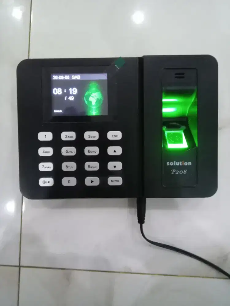 Alat finger absen solution P208