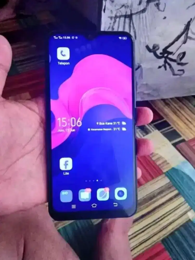 Vivo Y17 Ram 4/128 gb Fingerprint Sehat ORI