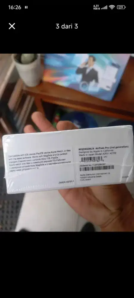 Airpods gen 2 baru