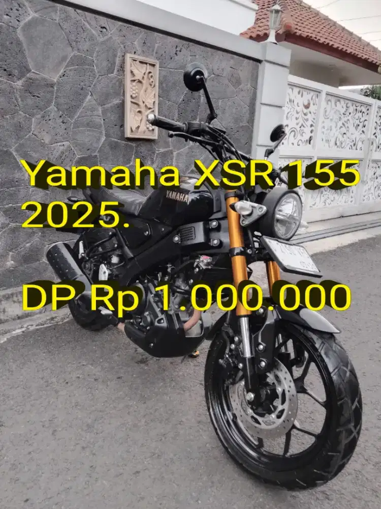 XSR 2025. Pajak Panjang. Lengkap. Like New. Ori. BanOK. Cash/Kredit/TT