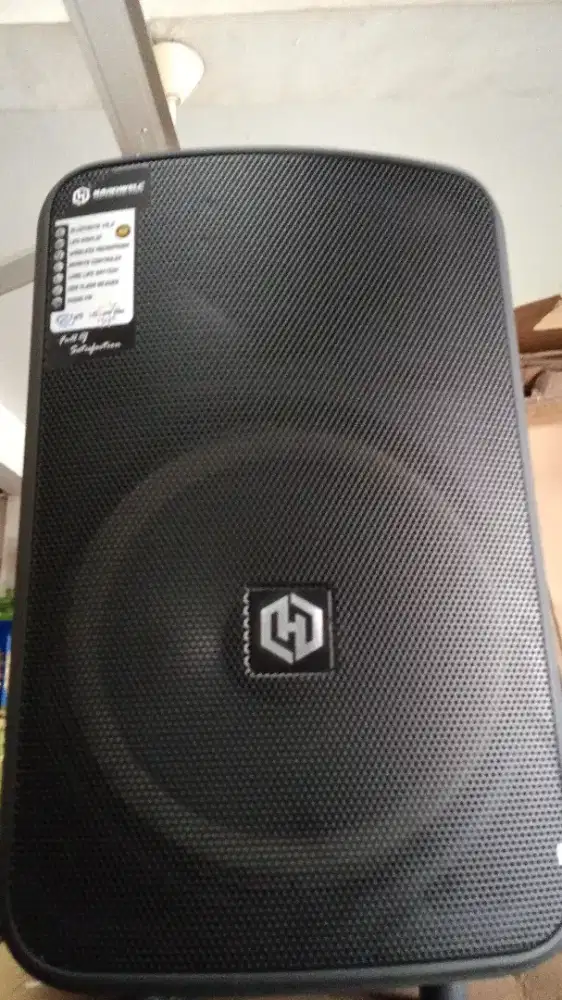 Speaker Portable Hardwell 12in