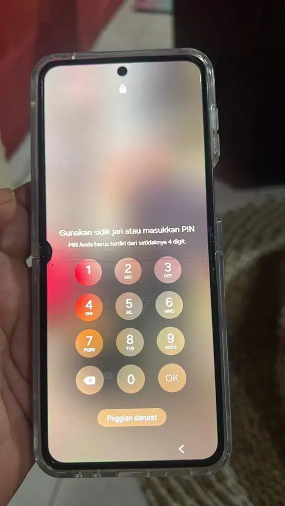 Samsung Zflip 5 tompel