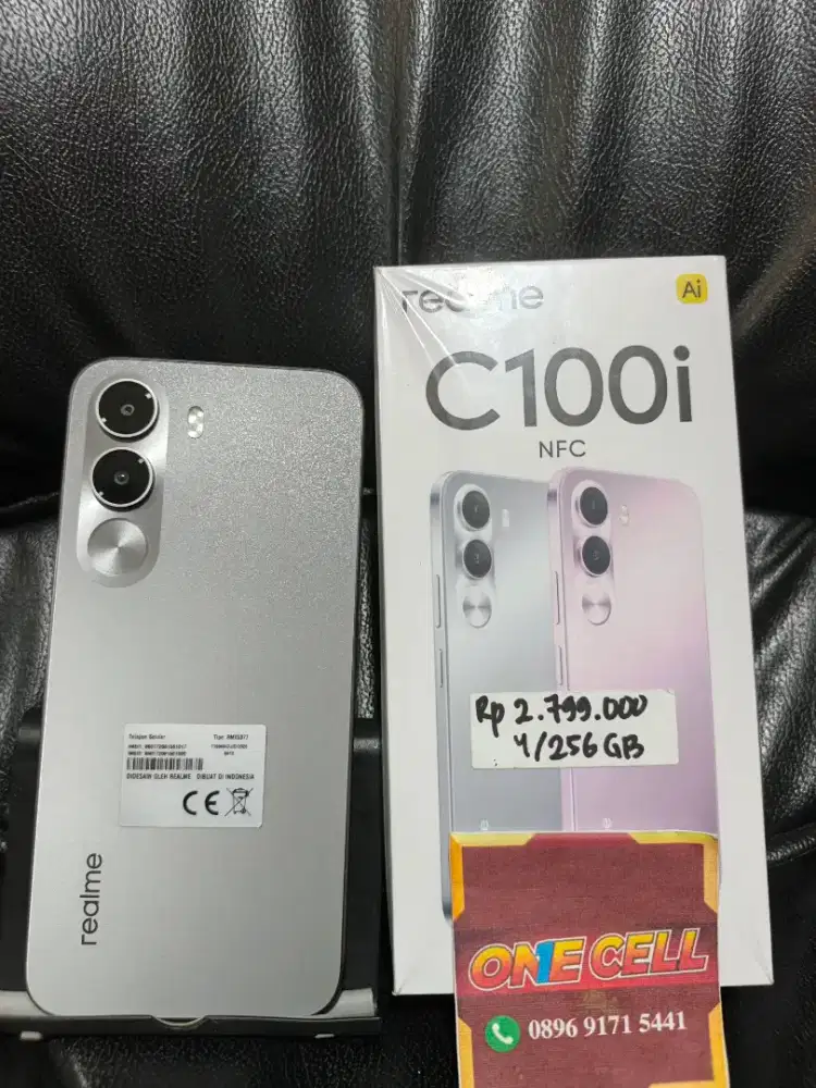 Realme C100i Ram 4+8/256GB Fullset Ori Mulus