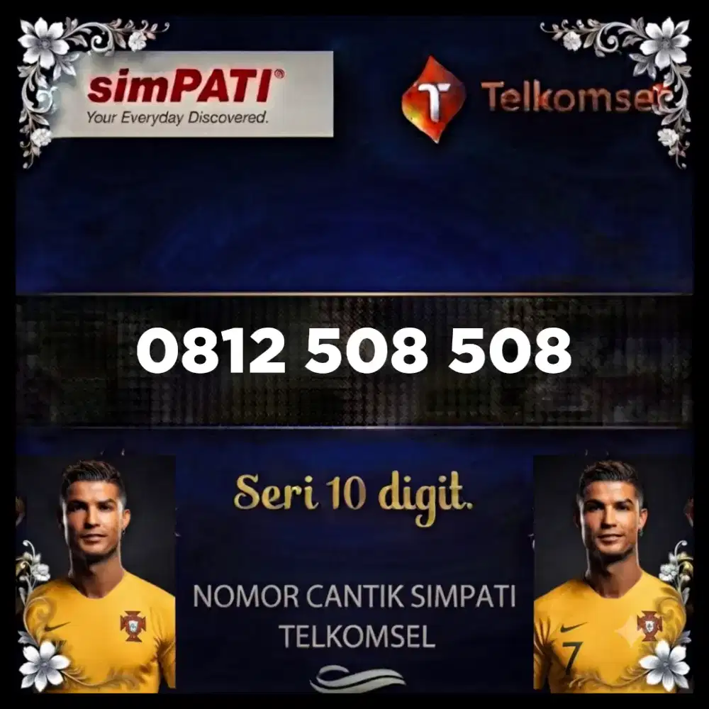 Nomor cantik simpati Telkomsel super