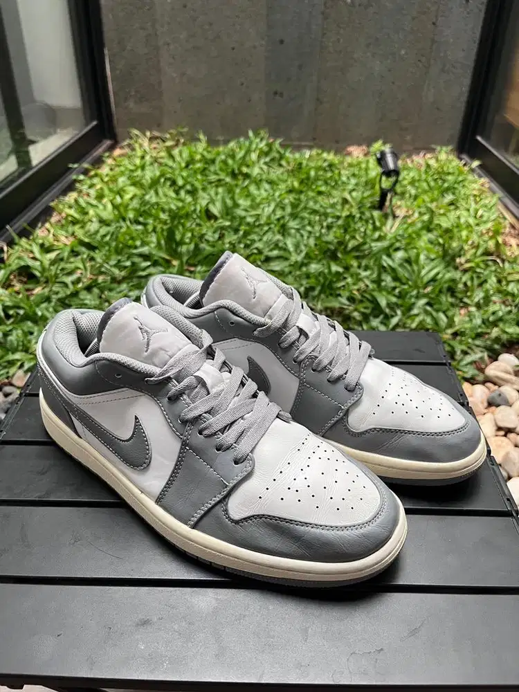 Sepatu Original Nike Air Jordan Low 1 Vintage Grey Size 45/29