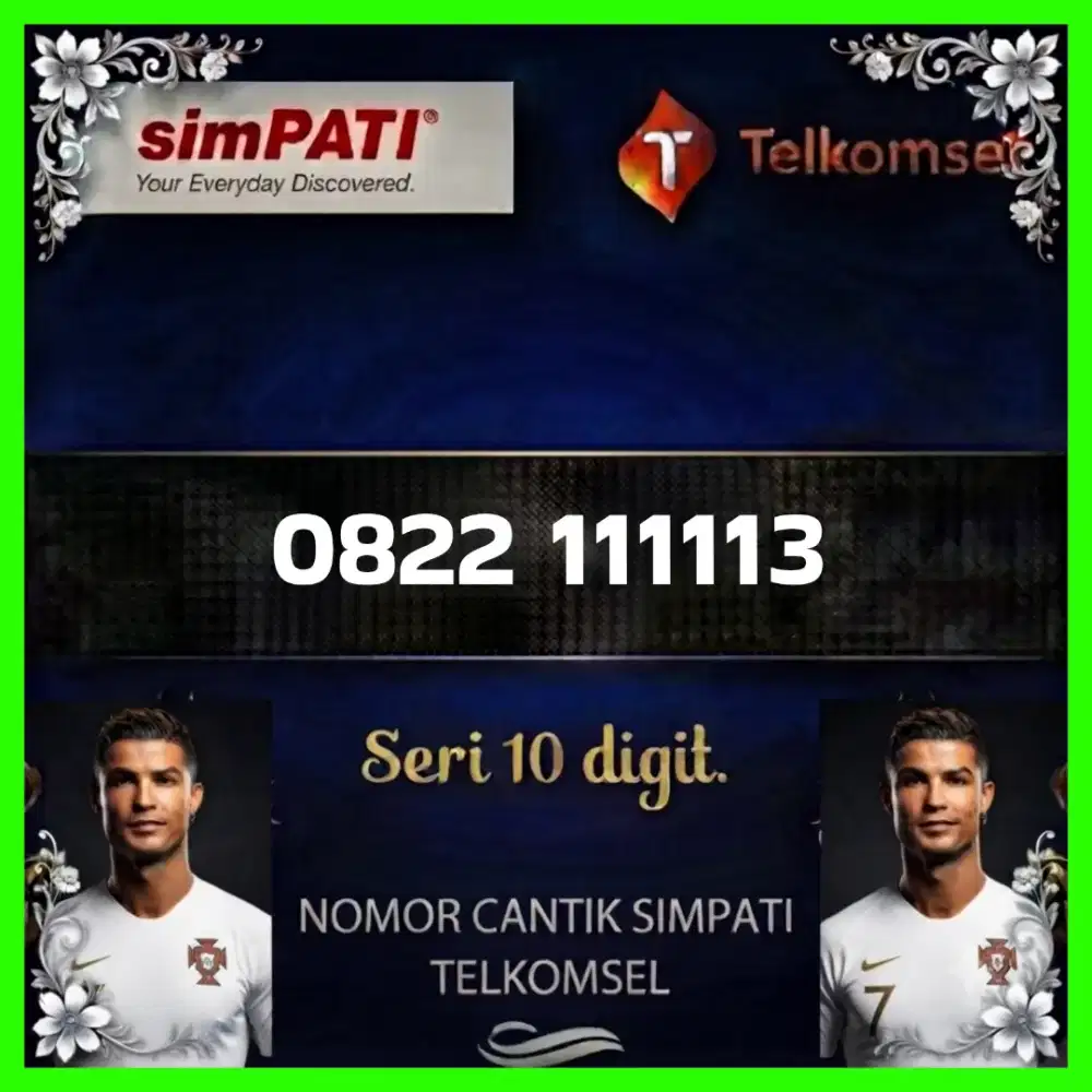 Nomor cantik simpati Telkomsel super panca