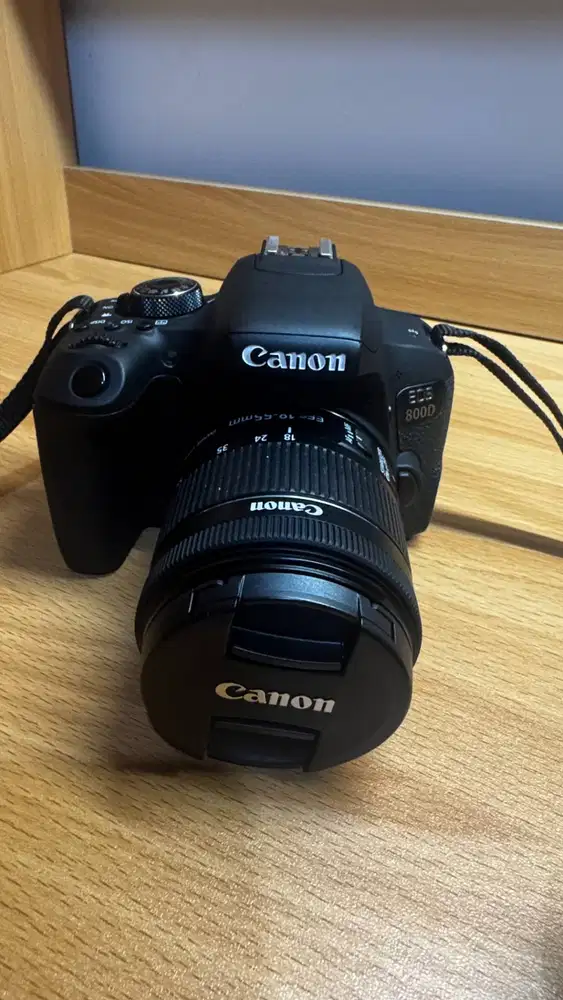 Canon EOS 800D + Lens 18-55mm | Lengkap & Jarang Dipakai| Terawat|