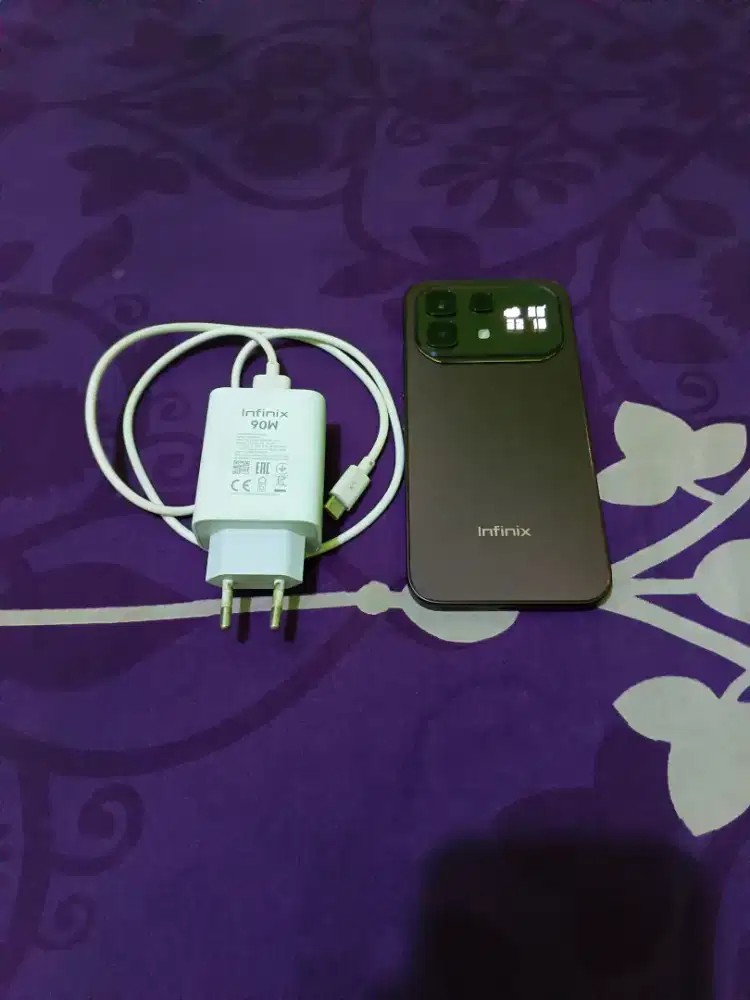 Infinix Note 60 Pro 5G+ NFC RAM 8+8/256GB Garansi Aktif 10-07-2027