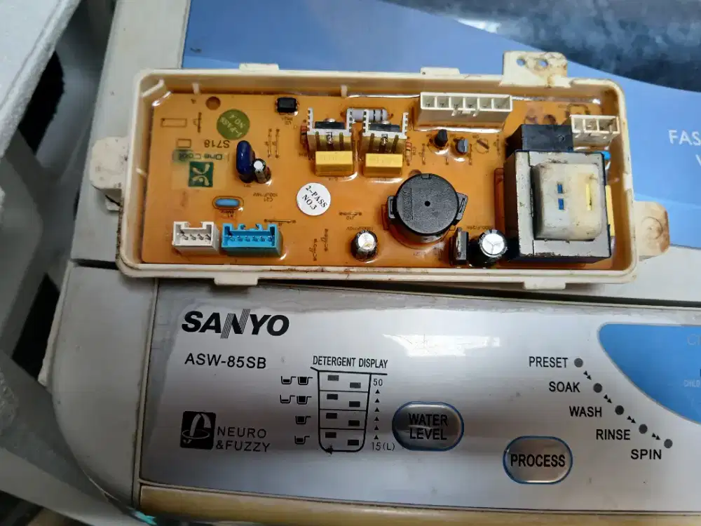 modul power mesin cuci sanyo 1 tabung