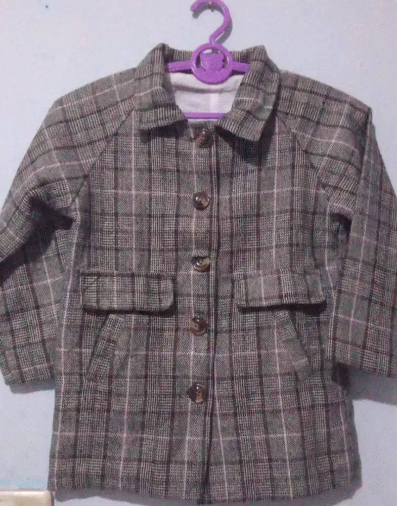 Jaket model blazer untuk anak