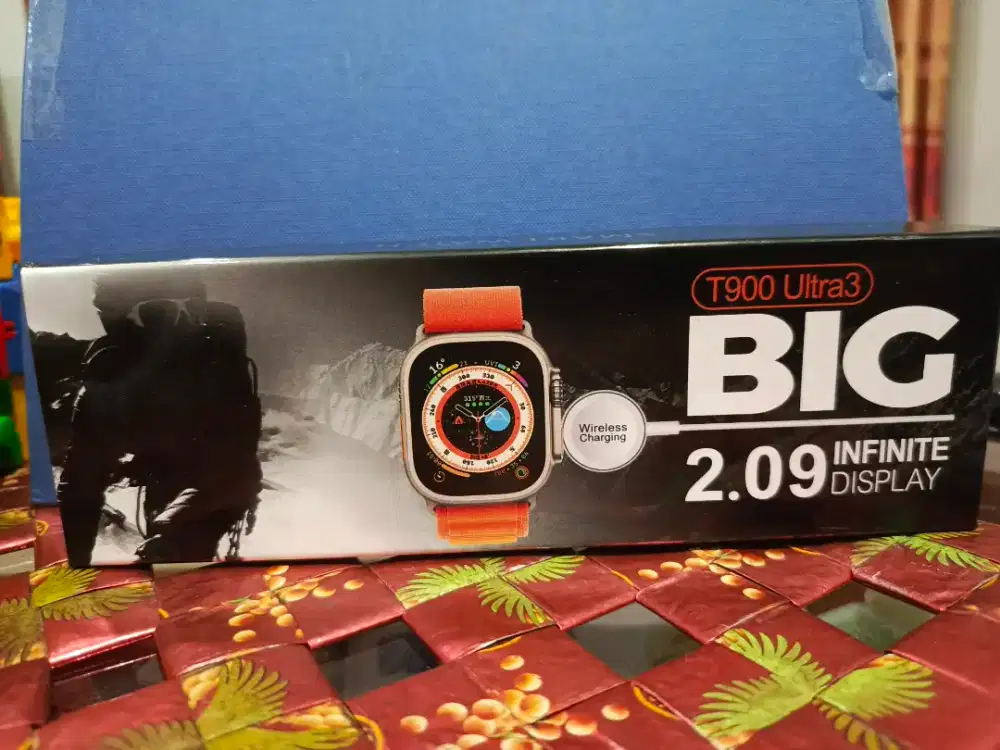 Smartwatch T900 Ultra 3 Mulus Lengkap Fullset
