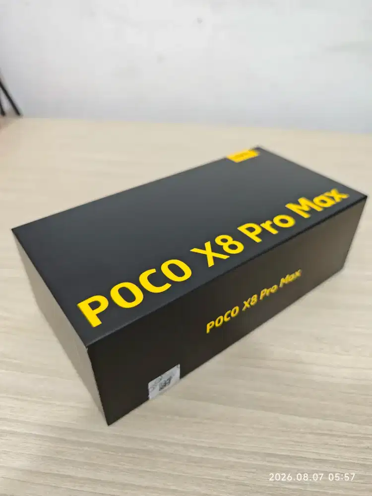 POCO X8 PRO MAX + 12/256 GB + PUTIH