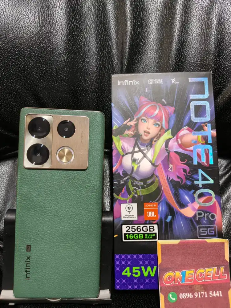 Infinix Note 40 Pro 5G Ram 8+8/256GB Fullset Ori