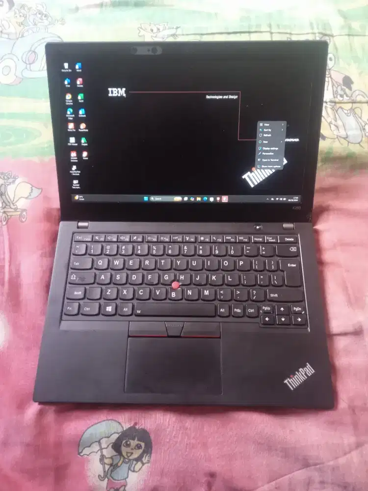 Lenovo Thinkpad x280 core i5 gen8 Touchscreen