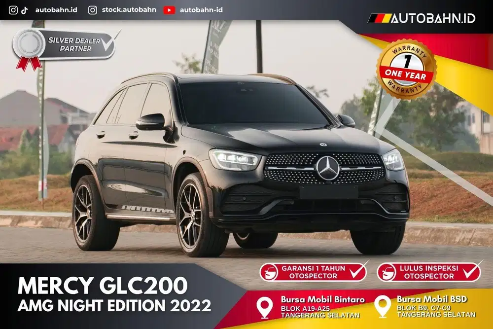 Night Furry! Mercedes Benz GLC200 Night Edition 2022 x3 c200 320i x1