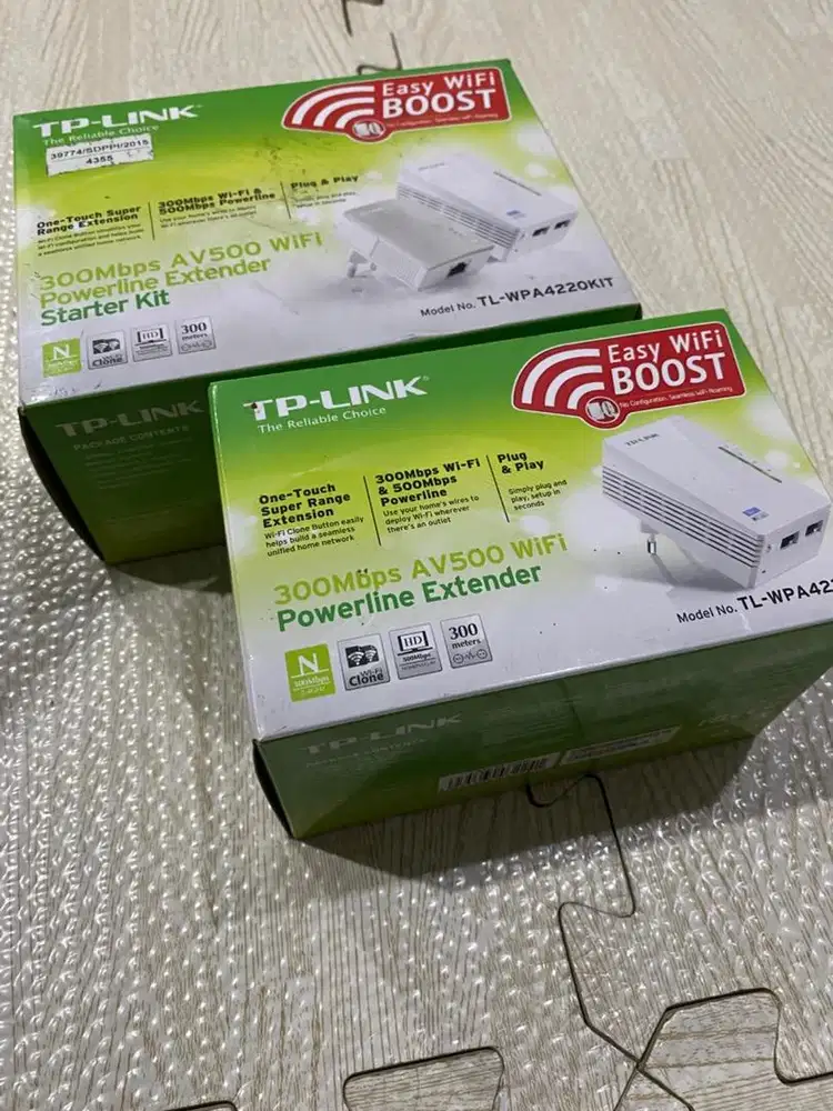 TP Link Powerline Extender + extra extender