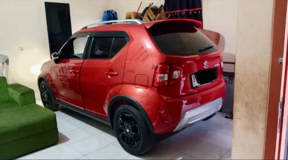 JUAL MOBIL SUZUKI IGNIS GX AT DUAL TONE ORANGE (Hero Colour) NIK 2023