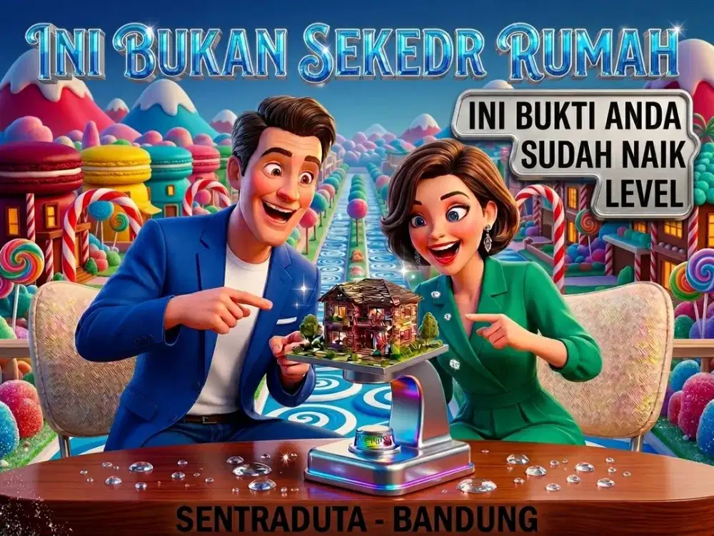 JUAL RUMAH DI SETRADUTA, PASTEUR, SARIJADI, BANDUNG KOTA.