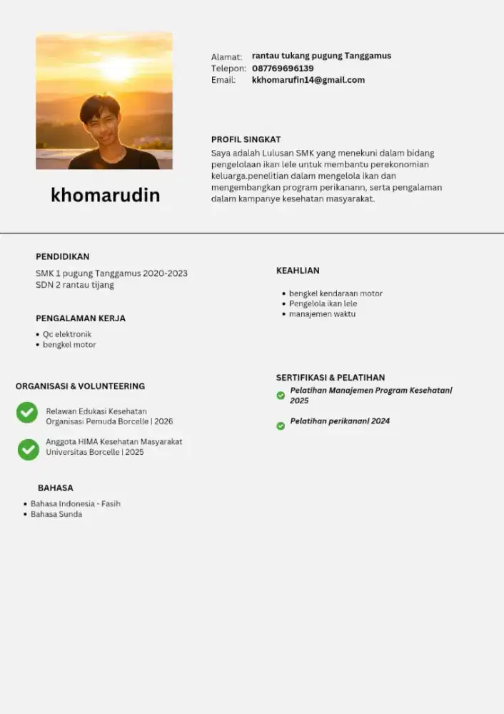 MENCARI KERJAAN