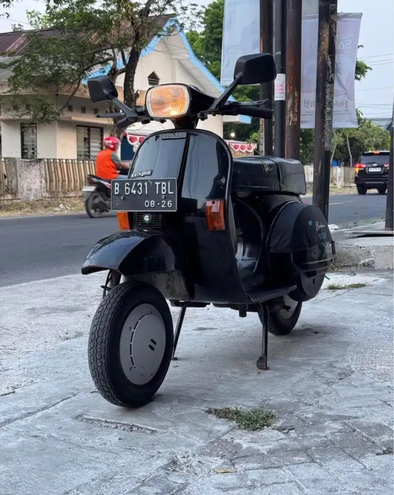 Piaggio Vespa Exclusive 2 Black Lucido Electric Stater Rare
