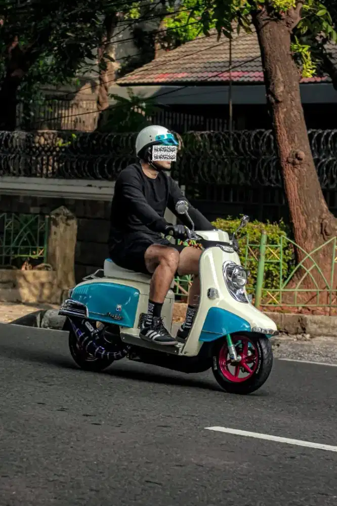 Honda Julio skeleton matic 2tak cbu jepang rare
